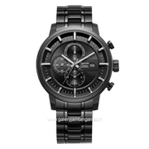 Alexandre Christie AC 6323 MC Black Chronograph Stainless Steel